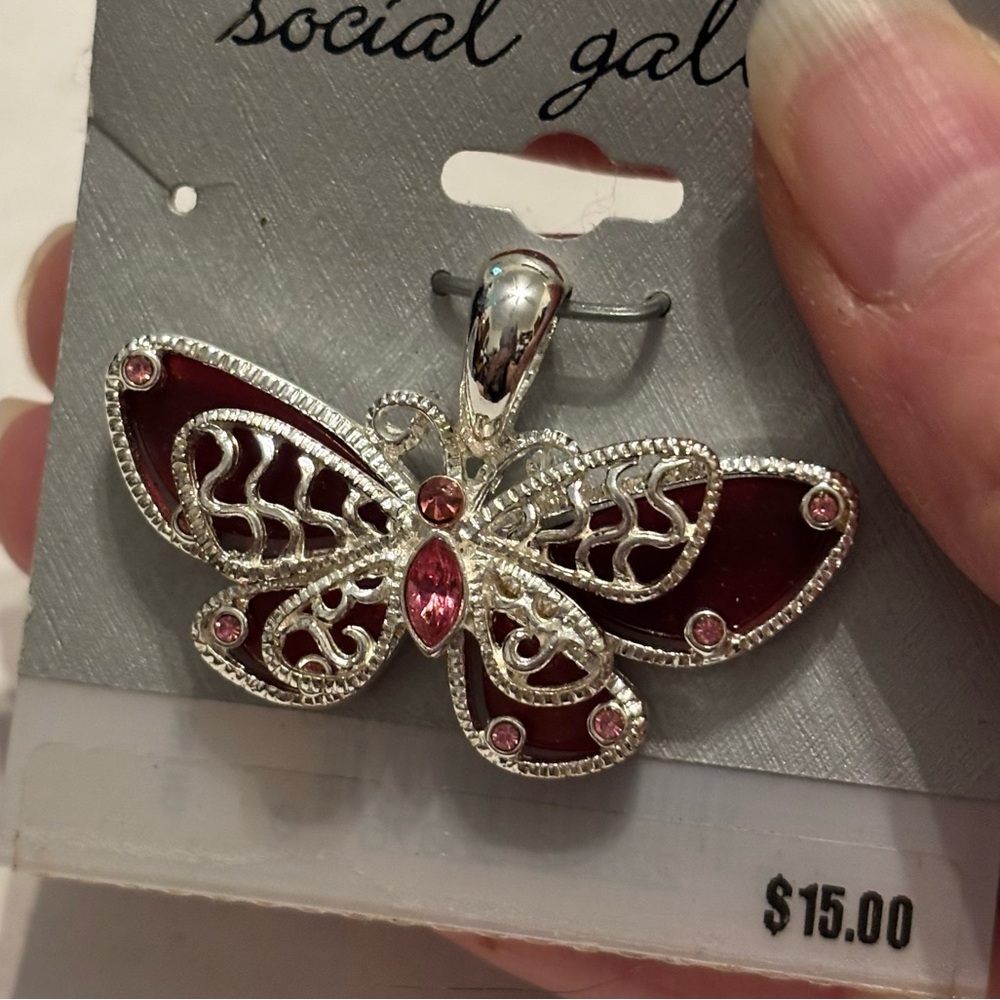 Butterfly pendant